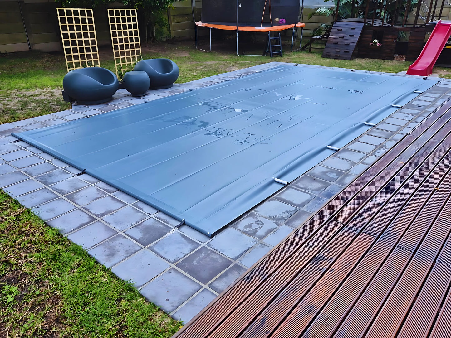 Solid Pool Cover 3x6m